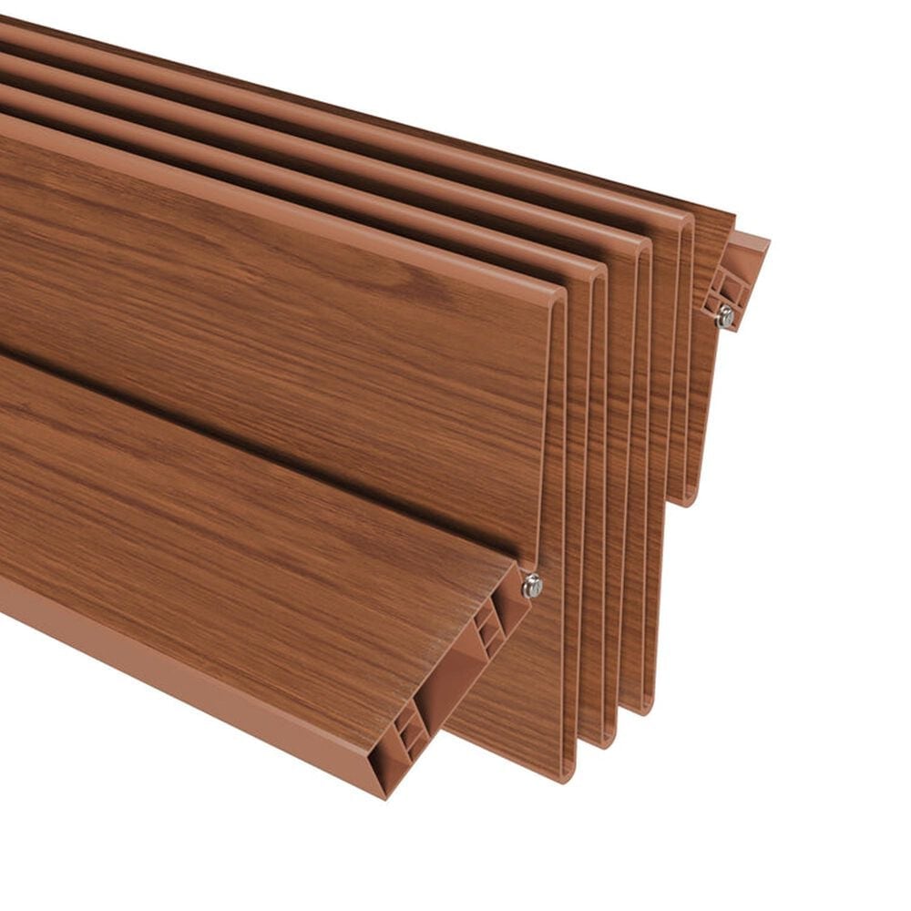 Rta Products Llc Studio 48&quot; PVC Foldable Accordion Doors in Walnut, , large