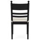 Riverside Furniture Calhoun Side Chair in Ebony Whiskey Oak, , large