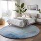 Dalyn Rug Company Pacifica PA5 8" Round Blue Area Rug, , large