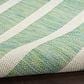 Nourison Positano POS03 Blue, Green and Ivory 9" x 12" Indoor/Outdoor Area Rug, , large