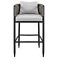 Armen Living Felicia Patio Bar Stool in Light Gray, , large