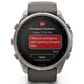 Garmin fenix 9 Pro inReach Solar Smartwatch 51mm Titanium with Pebble Gray and Silver Gray Silicone Band, , large