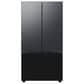 Samsung Bespoke Bespoke 3-Door French Door Refrigerator Top Panel in Matte Black Steel, , large