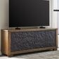 Ashley Rosswain 80" TV Stand in Warm Brown, , large