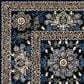 Safavieh Micro-Loop 2"3" x 7" Black and Green Runner, , large