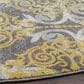 Safavieh Evoke EVK230D-5R 5"1" Round Grey/Ivory Area Rug, , large