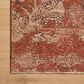 Loloi Winchester Brick and Beige 12" Square Area Rug, , large