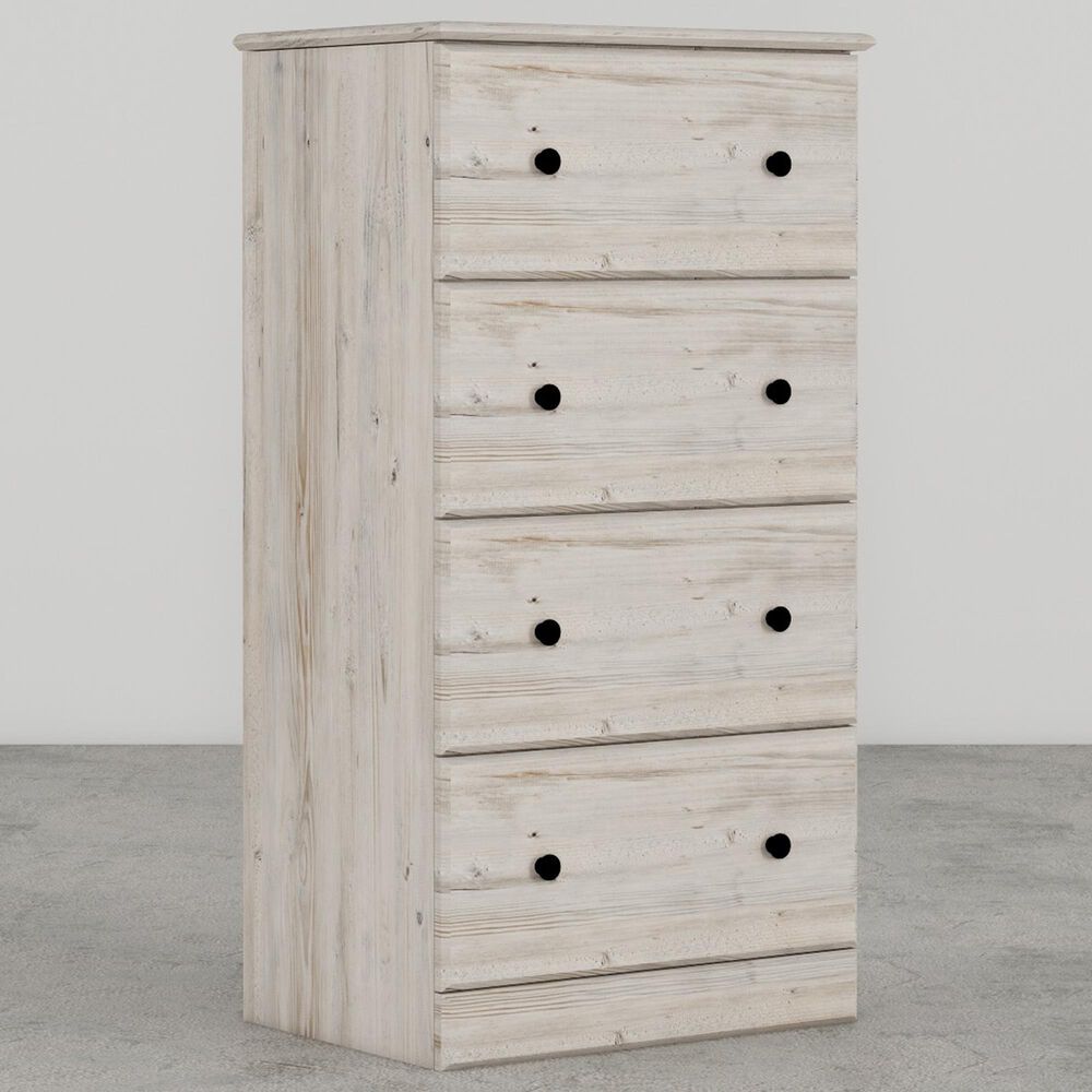 Lemoore Essentials 23" 4-Drawer Chest in Frosted Pine, , large