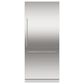 Fisher & Paykel 84" Right Hinge Door Panel for 36" Integrated Single Door Bottom Refrigerator in Stainless Steel, , large