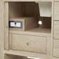 James Martin Vanities Marigot Single 48" Single Vanity in Sun-washed Oak with 3 cm Parisien Bleu Quartz Top, , large