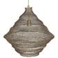 Uttermost Sigh 1-Light Pendant in Antique Brass, , large