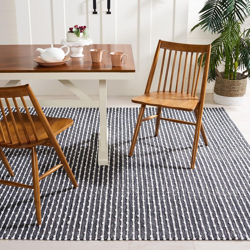 Safavieh Montauk MTK275F 8&#39; x 10&#39; Grey and Ivory Area Rug, , large