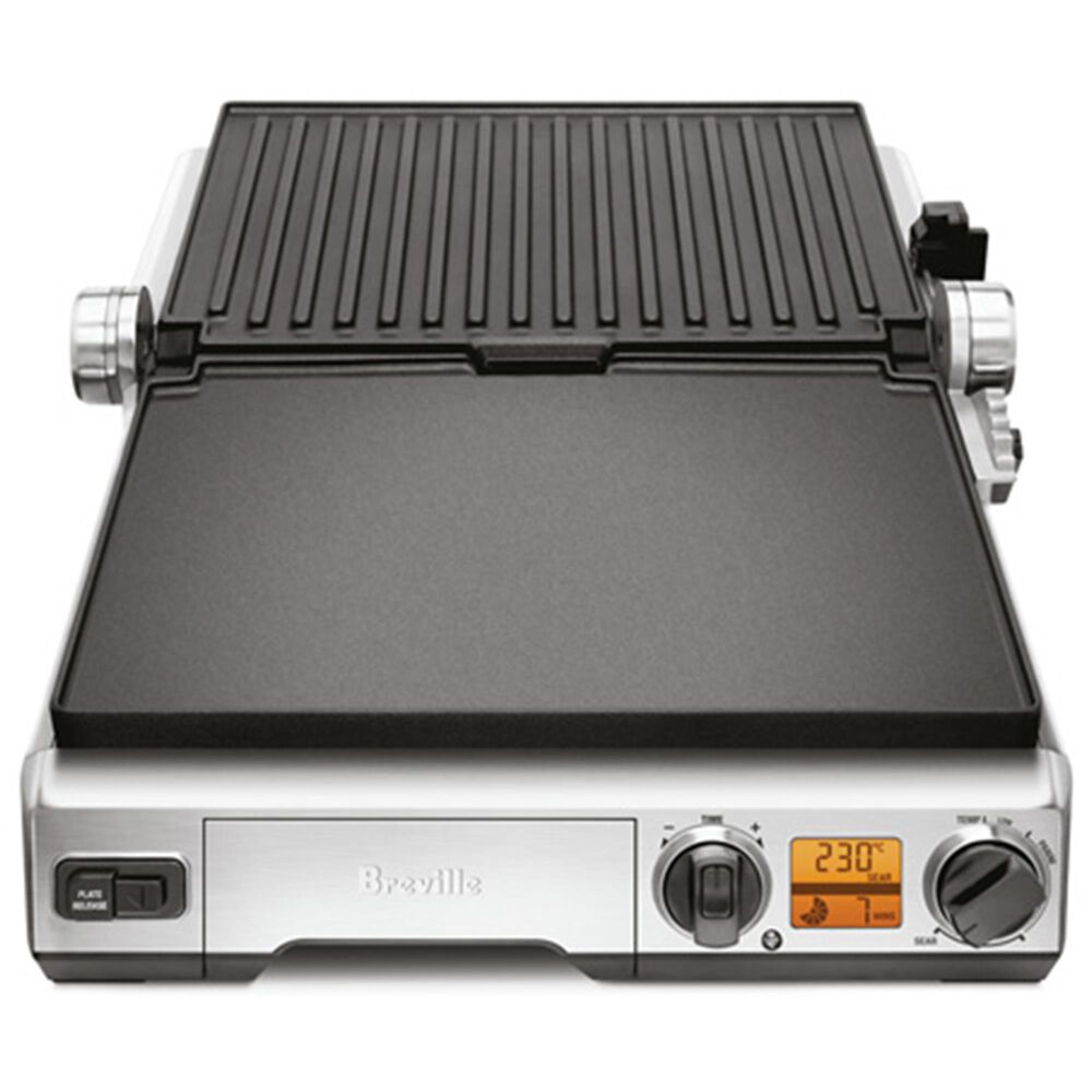 Breville 17&quot; Smart Grill in Brushed Stainless Steel, , large