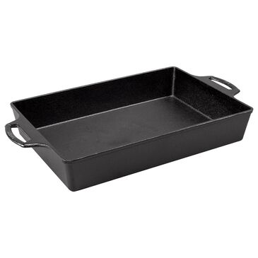 Lodge Seasoned Cast Iron Casserole in Black, , large
