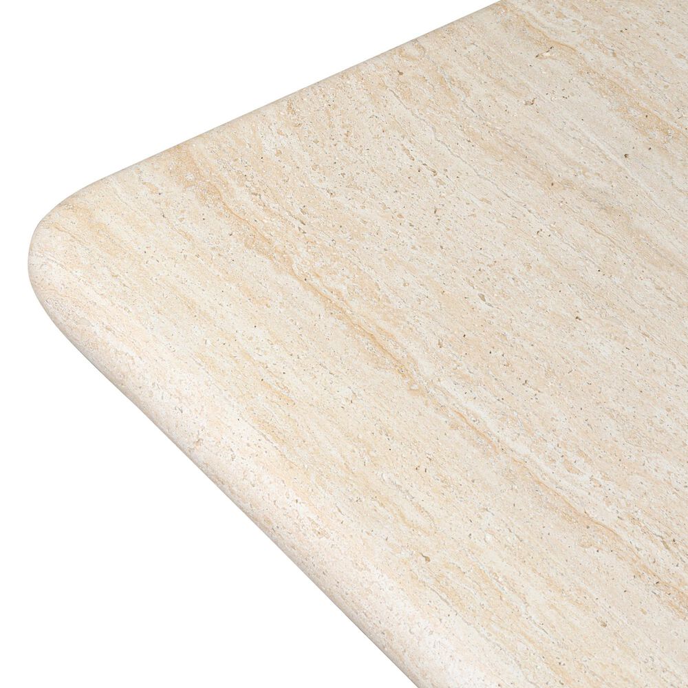 Four Hands Cava Outdoor Coffee Table in Textured Sand Concrete, , large