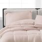 Pem America Cannon Solid 3-Piece Full/Queen Comforter Set in Blush, , large