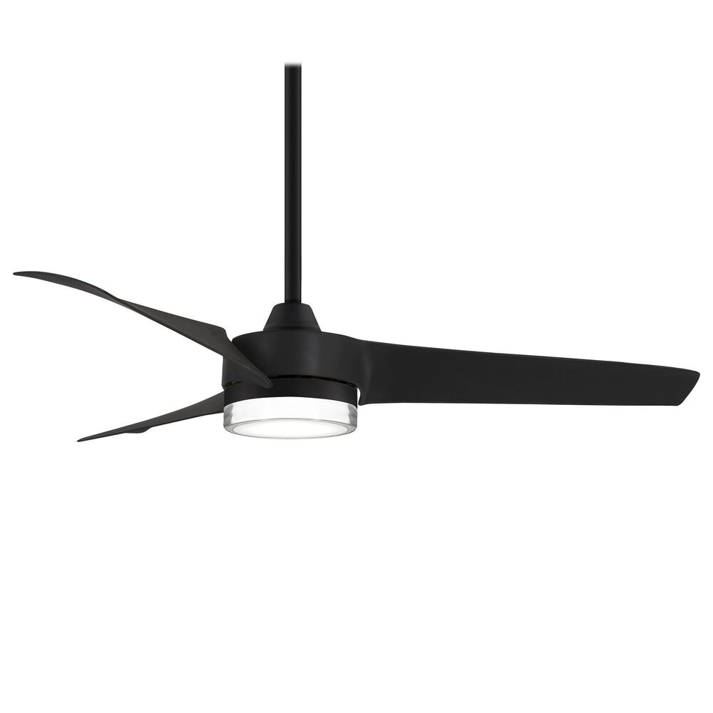 Minka-Aire Veer 56" Ceiling Fan with LED Light in Coal, , large