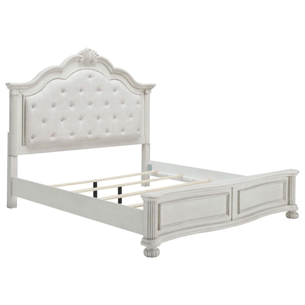 Ashley Montelaine 4-Piece California King Panel Bedroom Set in Antique White, , large