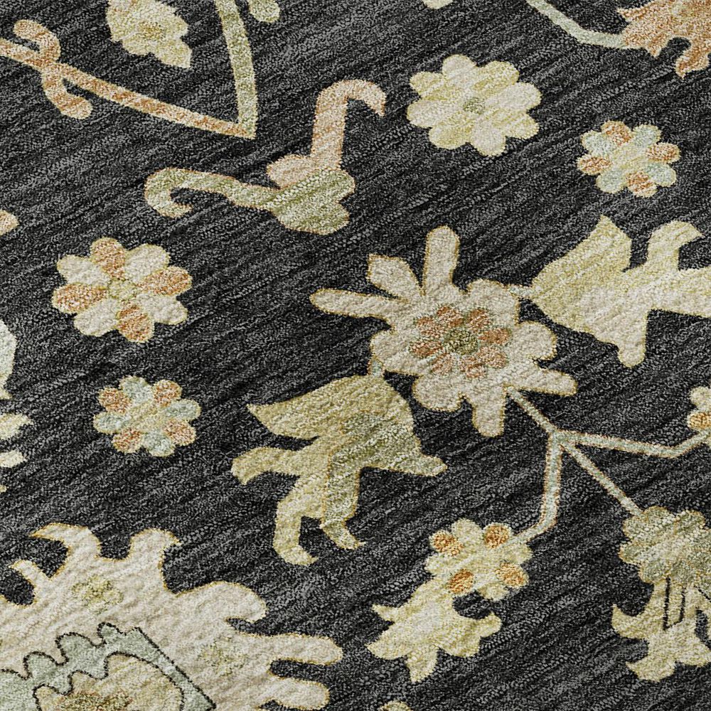 Dalyn Rug Company Hatay HY2 5&#39; x 7&#39;6&quot; Black Area Rug, , large