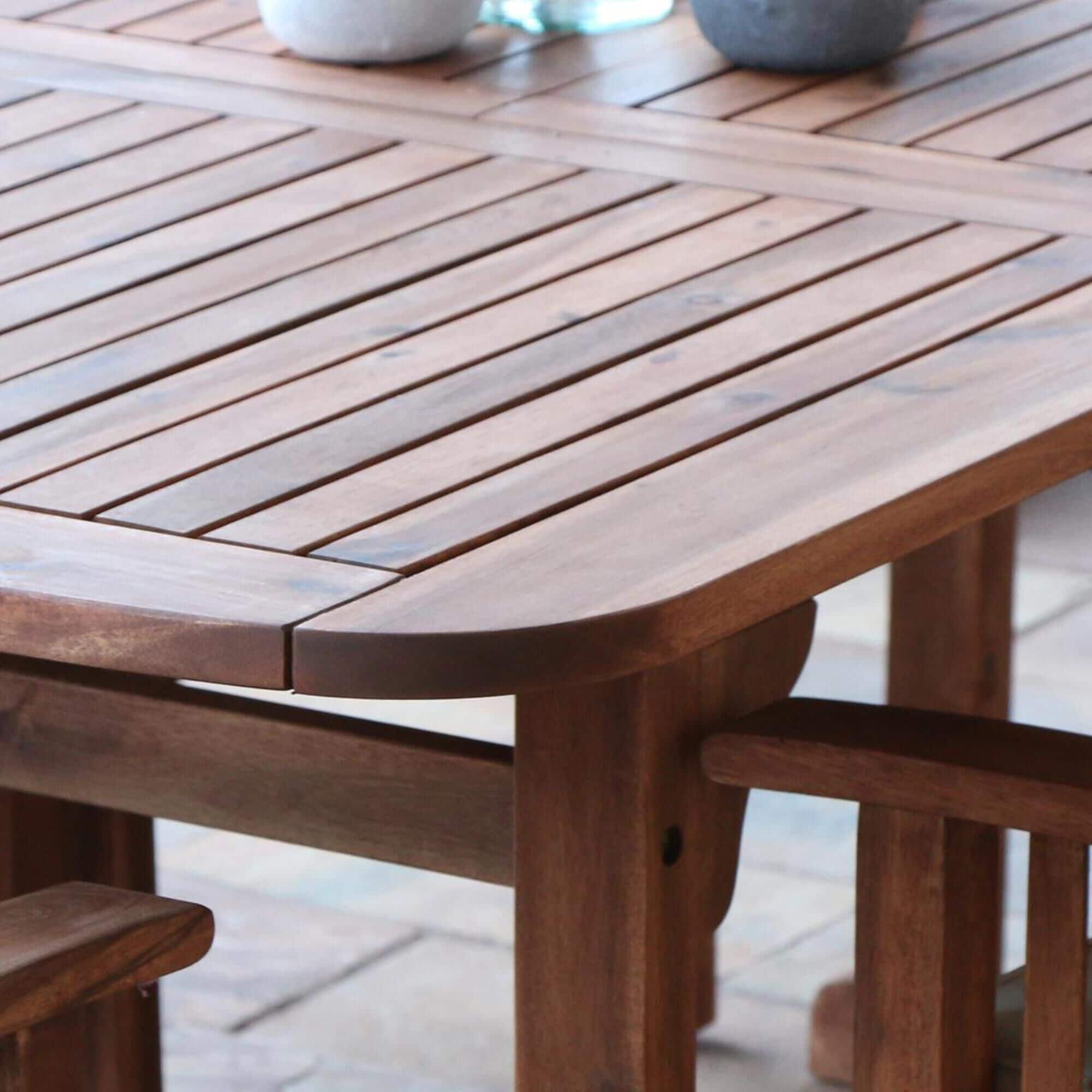 Manor park outdoor patio on sale dining set 7 piece