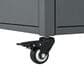 Hearth and Haven Outdoor Kitchen Island Cart with Dual Expandable Stainless Steel Tabletops in Gray, , large