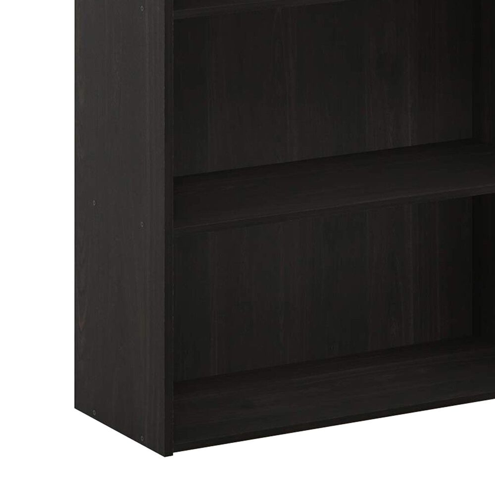 HOMLUX 4-Tier Open Shelf Bookcase in Espresso, , large