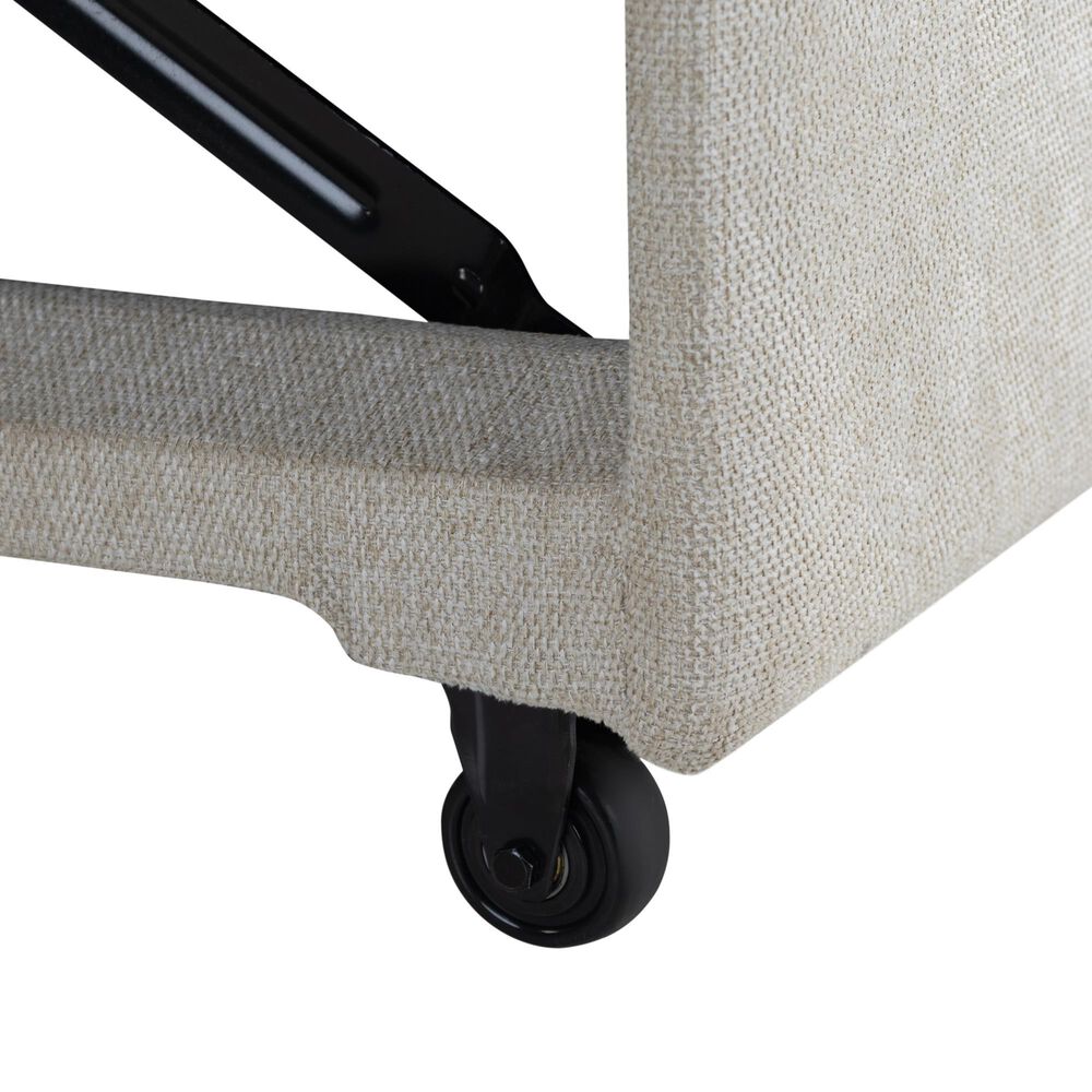 Lifestyle Solutions Mia Convertible Sofa in Ivory, , large