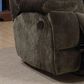 Furniture of America Hoyt 3-Piece Reclining Living Room Set in Brown, , large