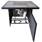 Gathercraft Franklin 5-Piece Firepit Chat Set in Gray, , large