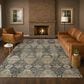 Dalyn Rug Company Aristo AR8 Navy 9" x 12" Area Rug, , large