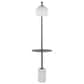 LumiSource Symbol Floor Lamp in Black and White, , large