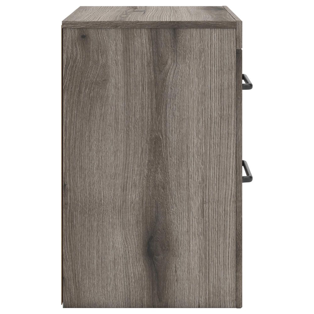 Ashley Graystorm 2-Drawer Nightstand in Weathered Gray, , large