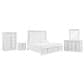 Millenium Chalanna 5-Piece King Bedroom Set in White Lacquer, , large
