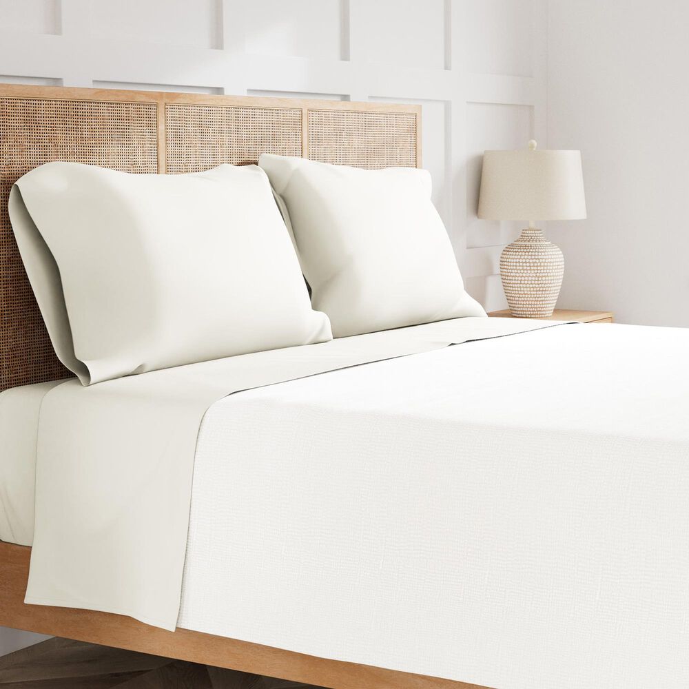 Ann Gish Ready-to-Bed 2.0 3-Piece Twin Sheet Set in Ivory, , large
