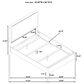 37B Maderia Queen Panel Bed in Walnut, , large