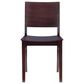 Linon Home Decor Devin Side Chair in Brown, , large