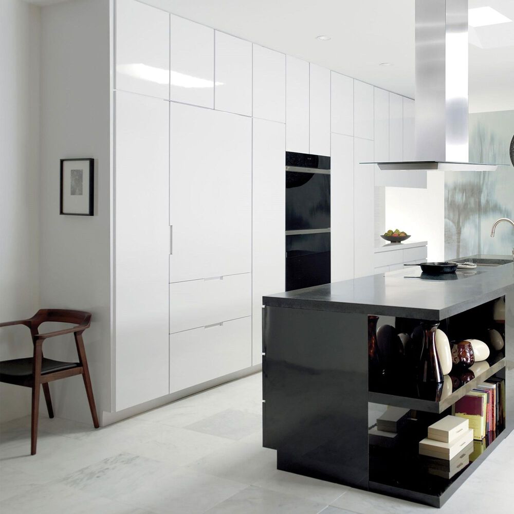 Sub Zero Designer 20.4 Cu. Ft. Over and Under Refrigerator with Internal Dispenser in Panel Ready, , large