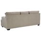 Ashley Stonemeade Stationary Queen Sofa Sleeper in Taupe, , large