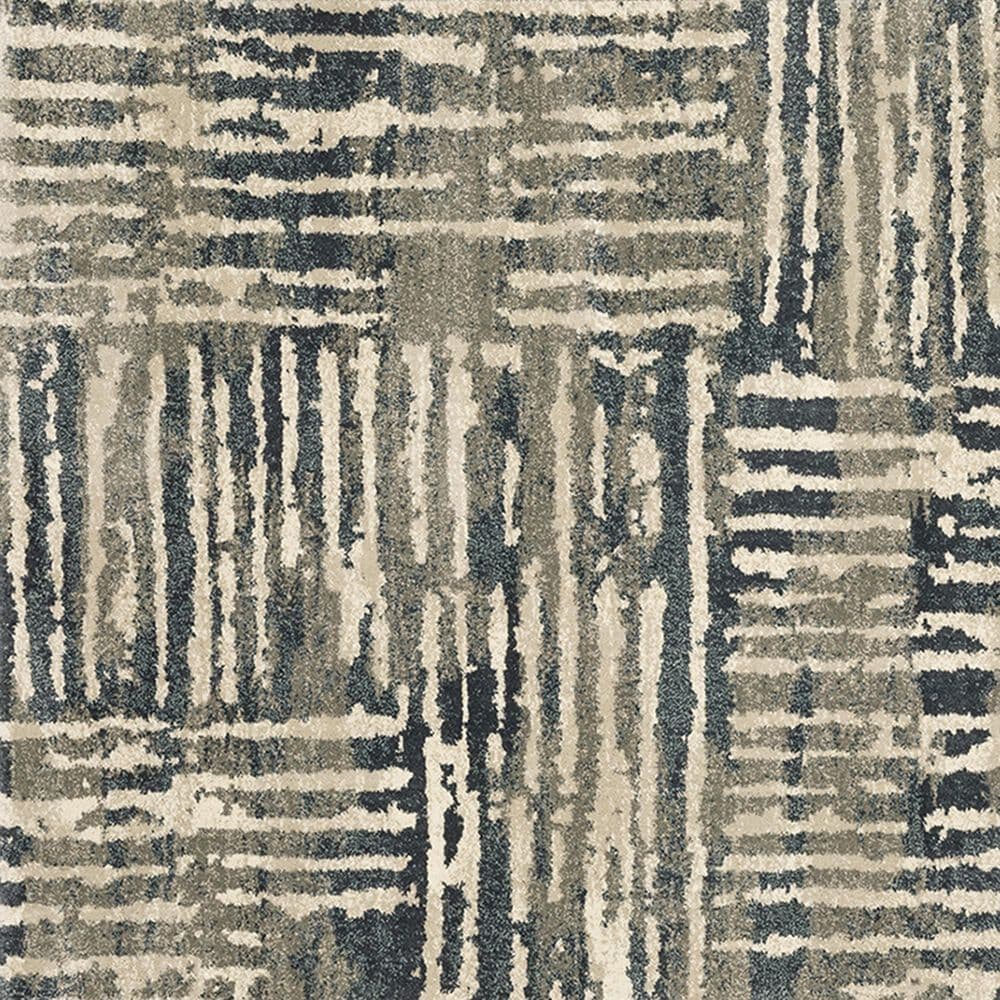 Oriental Weavers Carson Davis 745C 2&#39;3&quot; x 7&#39;6&quot; Blue Scatter Rug, , large