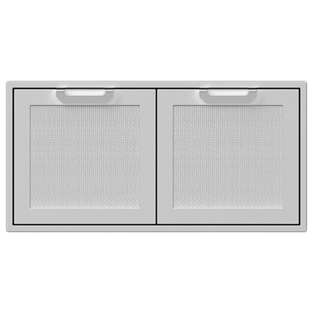 Hestan 42" Double Storage Doors in Stainless Steel, , large