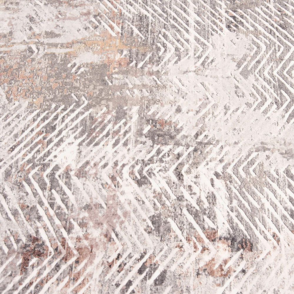 Central Oriental Trisha Yearwood Belmont Mali 7&#39;10&quot; x 9&#39;6&quot; Light Grey and Grey Area Rug, , large
