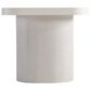 Bernhardt Ellison Side Table in Sandblasted White and Adobe, , large