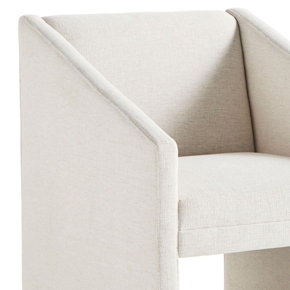 Vanguard Furniture Dune Stocked Dining Chair in Nomad Snow, , large