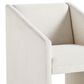 Vanguard Furniture Dune Stocked Dining Chair in Nomad Snow, , large