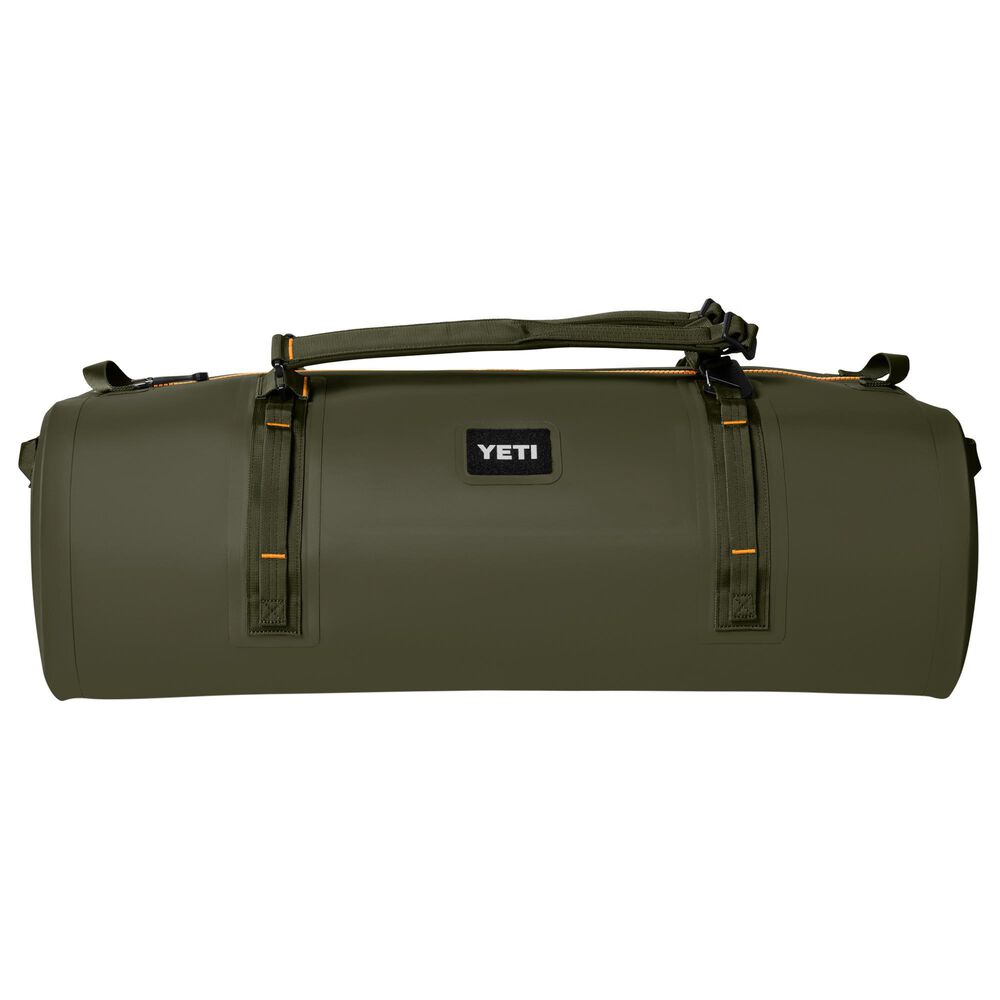YETI Panga 100L Waterproof Duffel in Olive and King Crab Orange, , large
