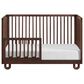 Oxford Baby Meridian 2-Piece Nursery Set with 3-in-1 Convertible Crib and Guard Rail in Cognac, , large