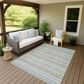 Dalyn Rug Company Soft Essentials Striped Seaside 8" x 10" Indoor/Outdoor Area Rug, , large