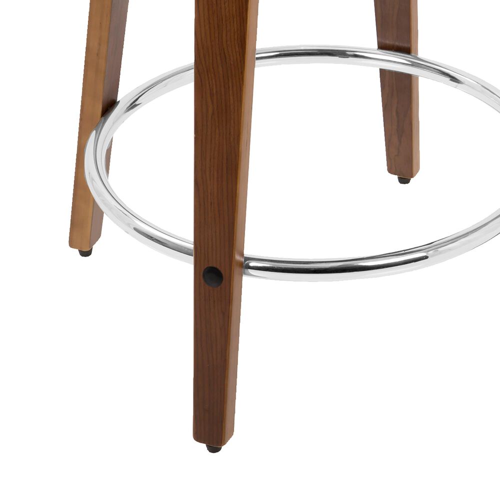 Lumisource Curvo Counter Stool in Cream &#40;Set of 2&#41;, , large