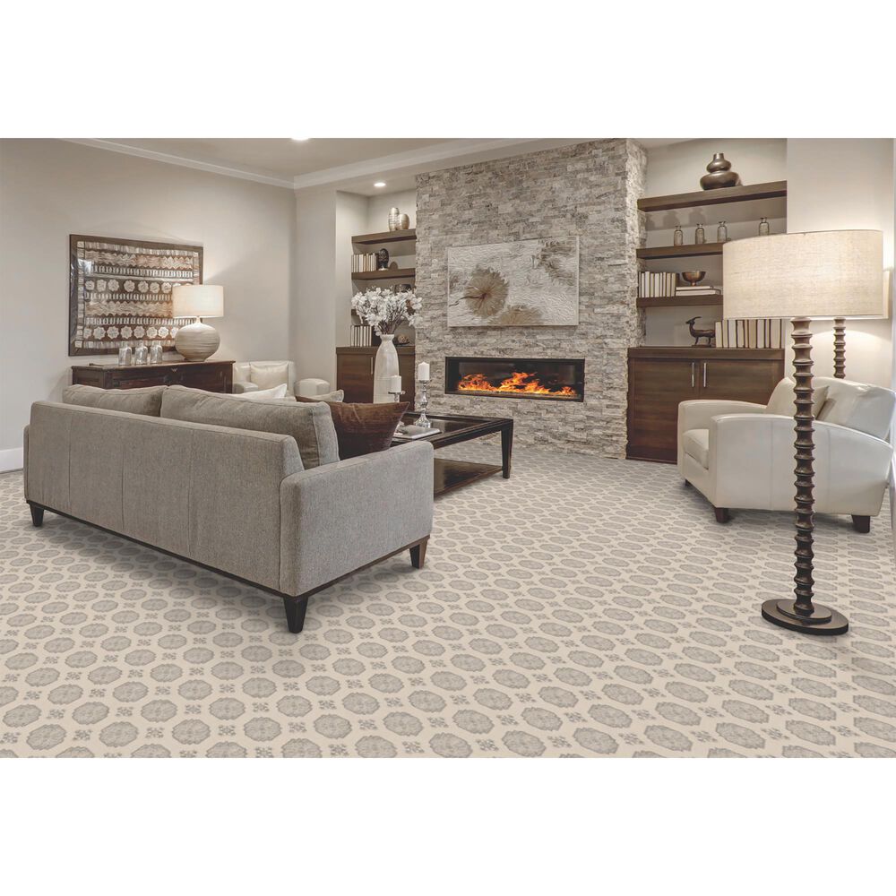 Stanton Classic Rock Carpet in Alabaster, , large