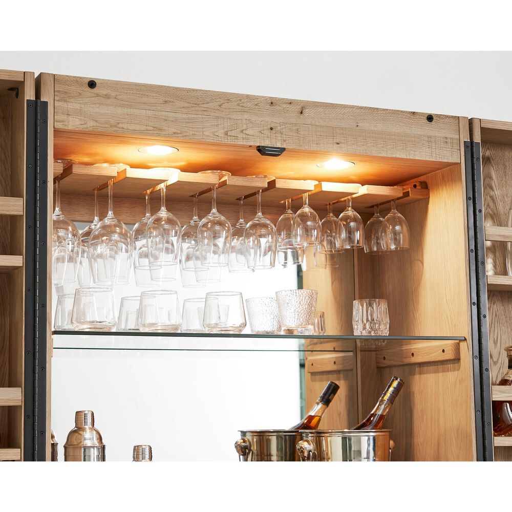 Imperial Fulton Bar Cabinet in Reclaimed Oak, , large